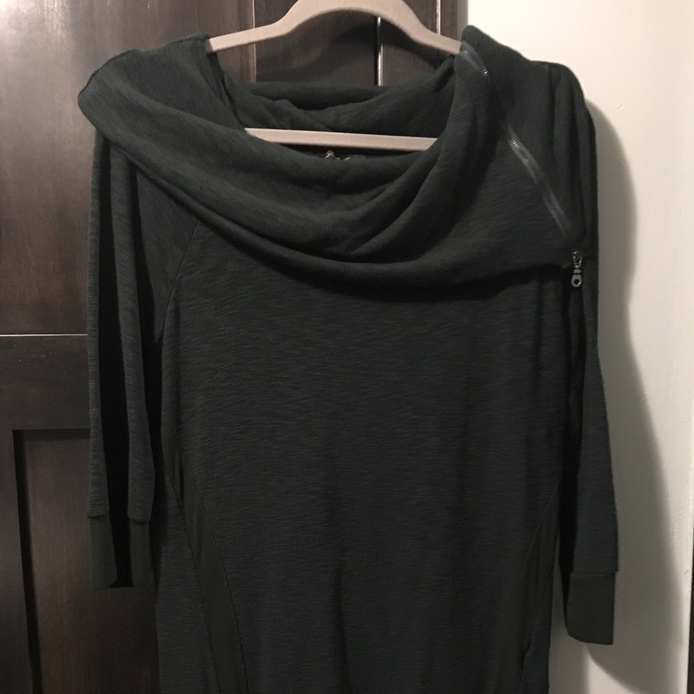 Forest green stitch fix sweater